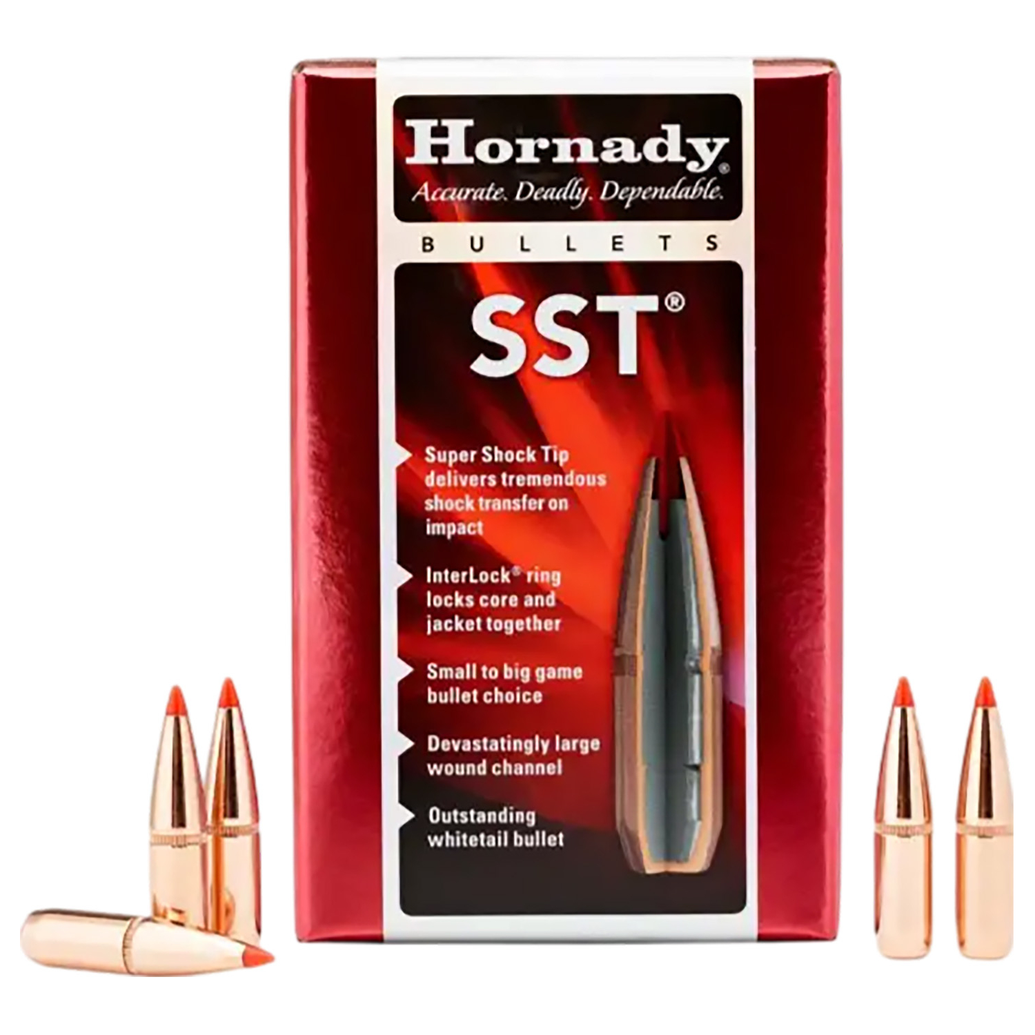 Hornady 8MM .323 170GR Sst 100RD