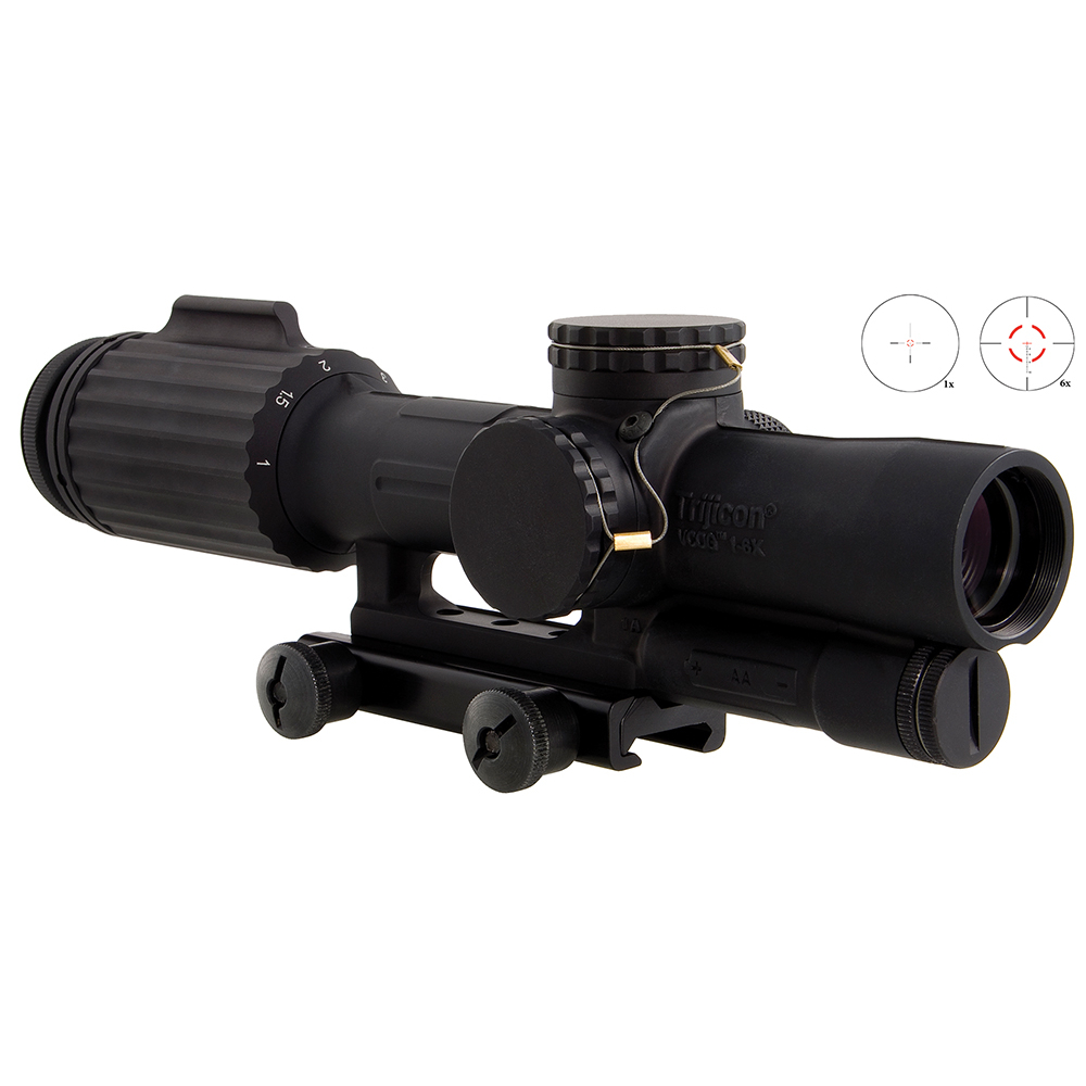 Trijicon Vcog 1-6X24 Riflescope Matte Black Led Illuminated