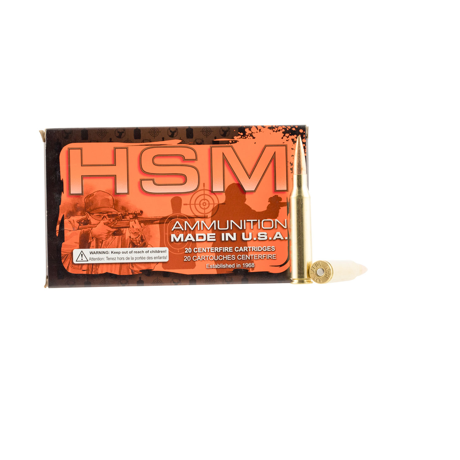 Hsm 338 Lapua Mag 250 Gr Match Bthp 20 Rounds