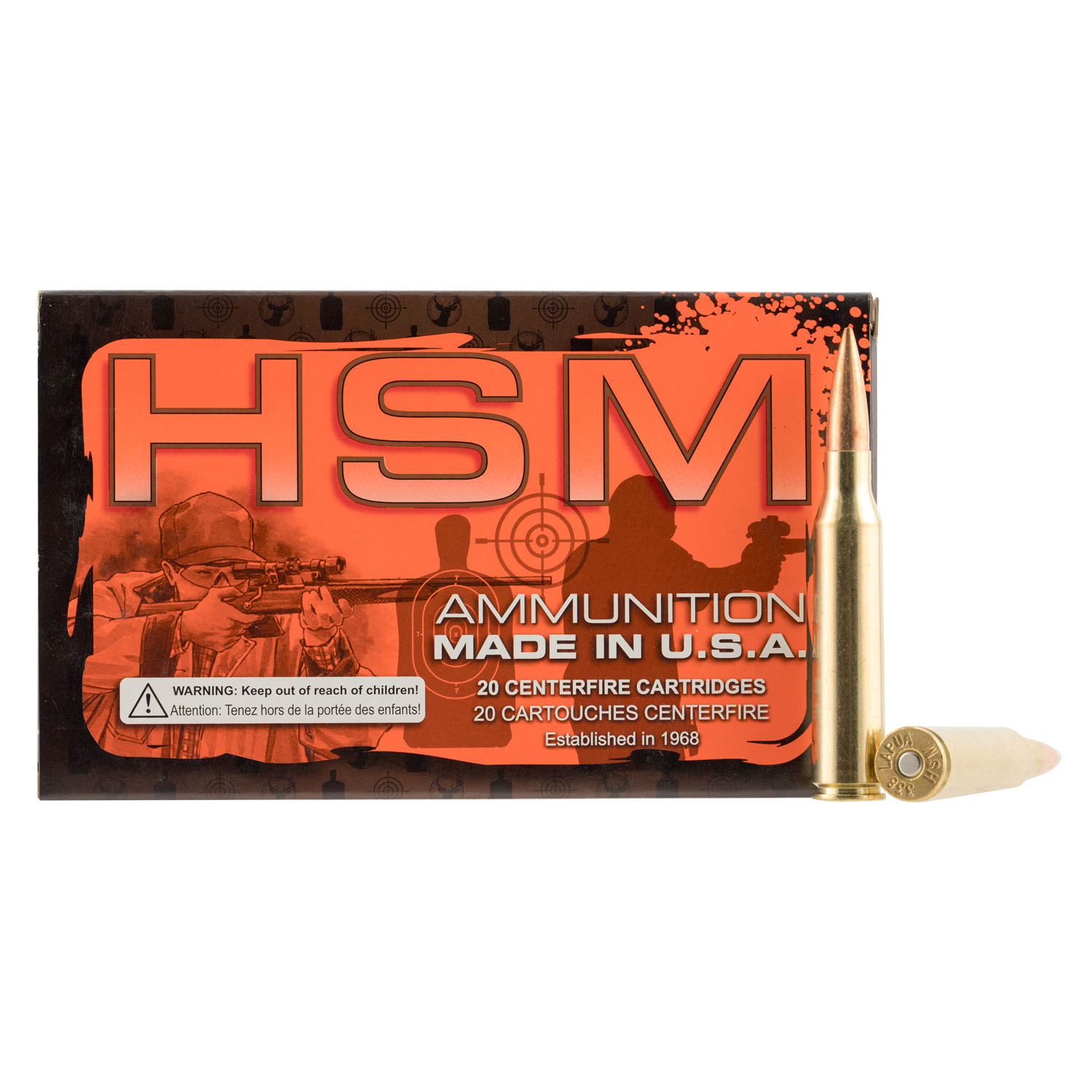 Hsm 338 Lapua Mag 300 Gr Match 20/20