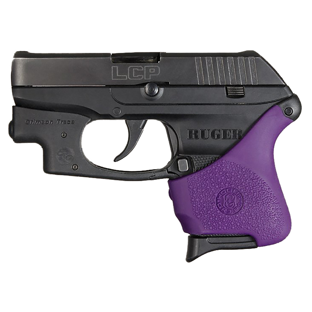 Hogue Handall Hybrid Grip Sleeve for Ruger Lcp - Purple