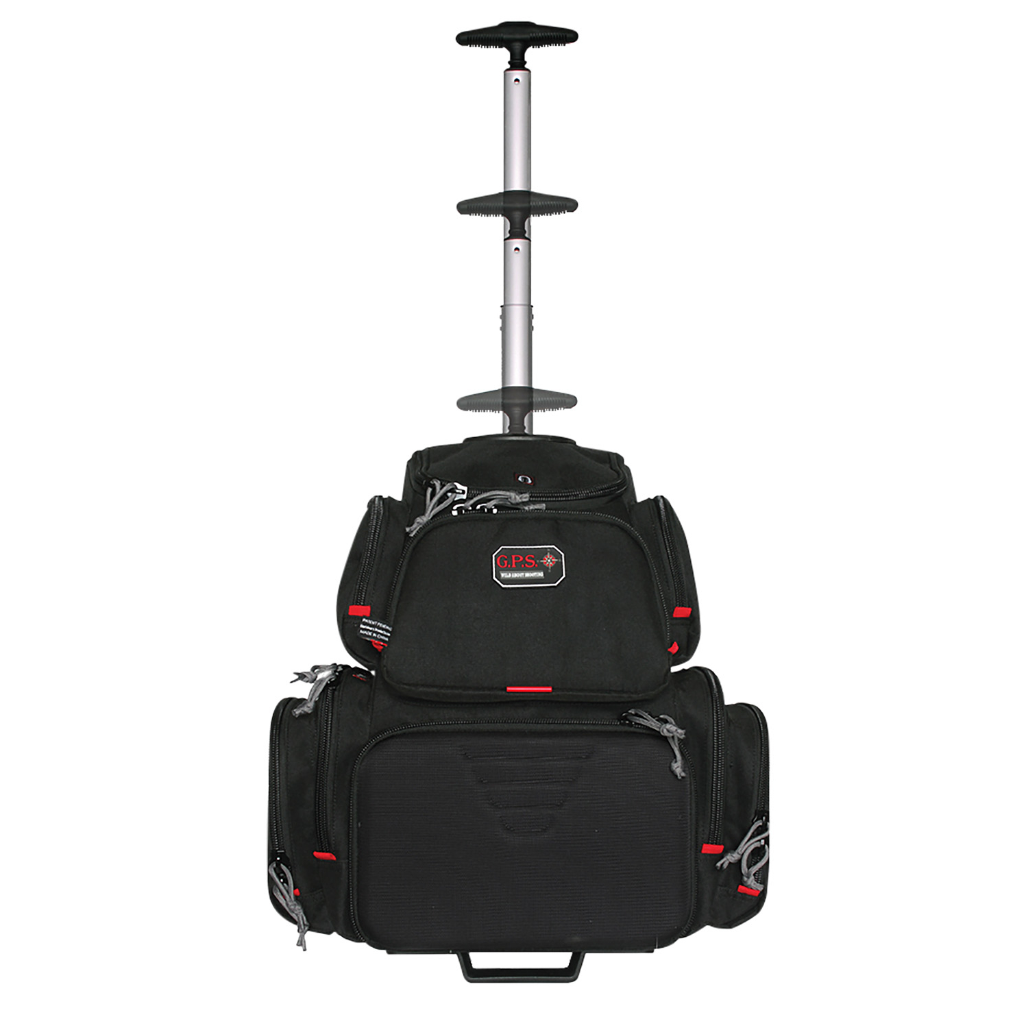 G.p.s Rolling Handgunner Backpack Black 4 Handgun
