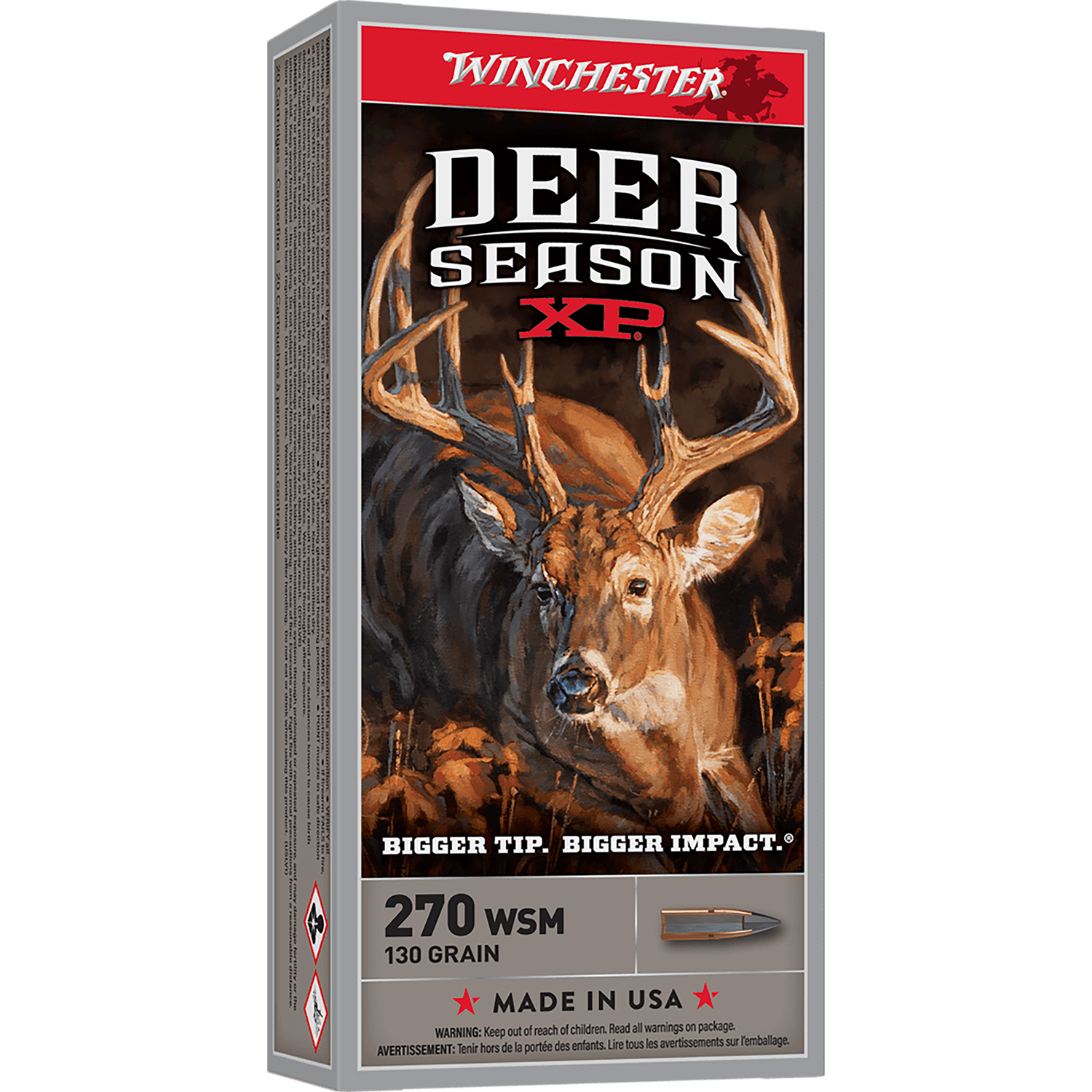 Winchester Deer Season Xp 270 Wsm 130GR Extreme Point 20RD