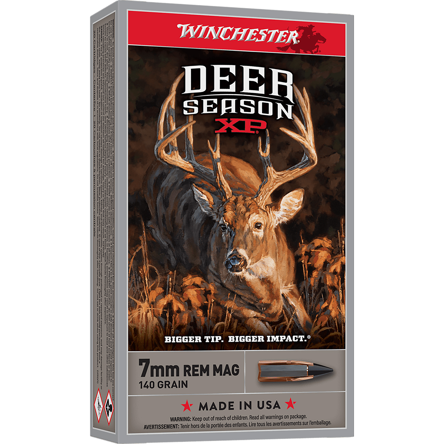 Winchester Deer Season Xp 7MM Rem Mag 140GR Extreme Point 20RD