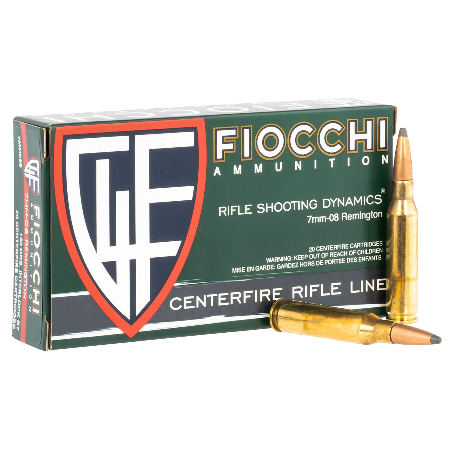 Fiocchi 7MM-08 Rem 139GR Psp 20RD - Image 2