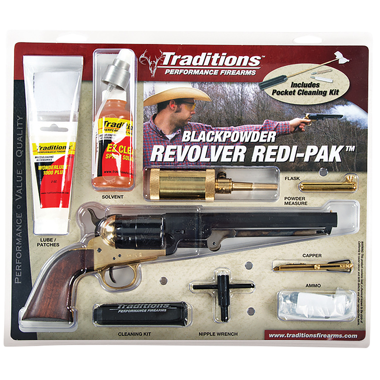 Tra 1851 Navy Redipak 44CAL 7B