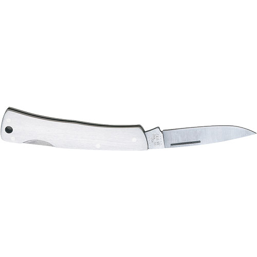 Case Executive Lockback Knife Brushed Stainless Steel