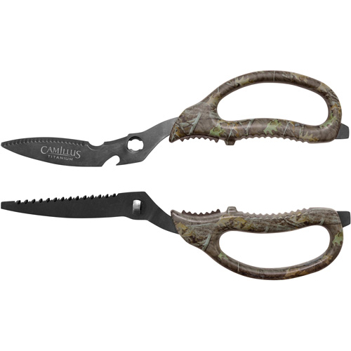 Camillus 19403 Multi-function Game Shear Camo 4 Serrated Blade