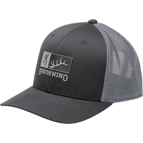 Browning Cap Elk Ridge 110MESH Back Rec Patch Black/gray - Image 2