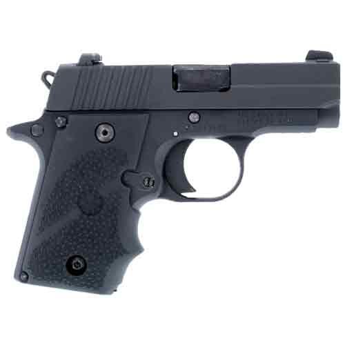 Hogue Rubber Grip for Sig P238 With Finger Grooves - Black