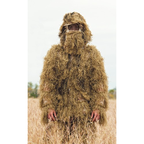 Red Rock Ghillie Suit Desert 5 Piece Adult Medium/large - Image 3