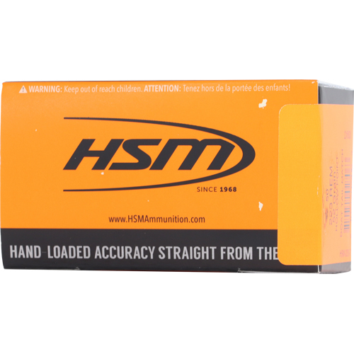 Hsm Ammo 223 Rem 52GR Match Hpbt 50RD