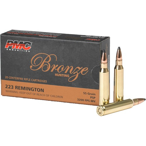 Pmc Bronze .223 Rem 55GR Soft Point 20RD