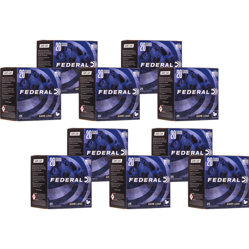Federal Game Load 20GA 2.75 7/8OZ 7.5