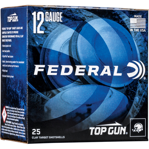 Federal Top Gun 12GA 1-1/8OZ 8 250RD Case Lot