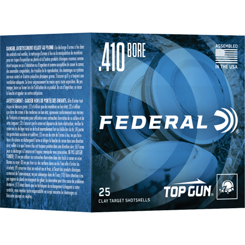 Federal Top Gun 410 2.5 1/2OZ 7.5 1330FPS 250RD Case Lot