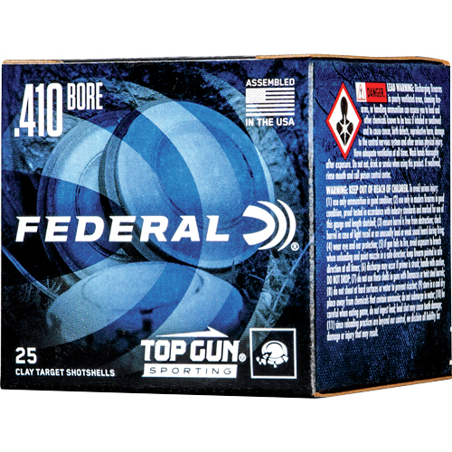 Federal Top Gun 410 2.5 1/2OZ 8 1330FPS 250RD Case Lot