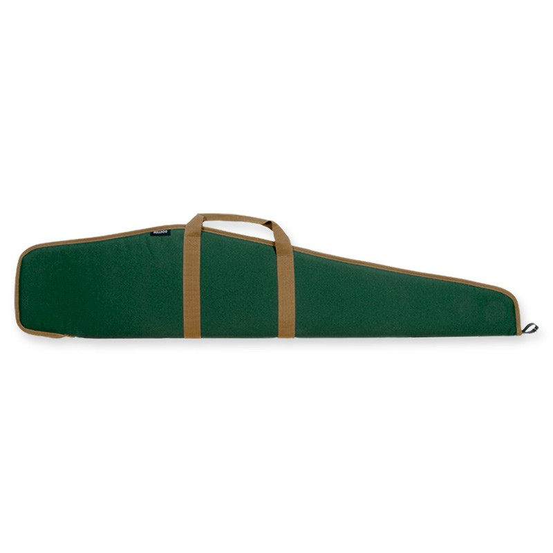 Bulldog Econo Scoped Rifle Case 48 Green W/tan Trim