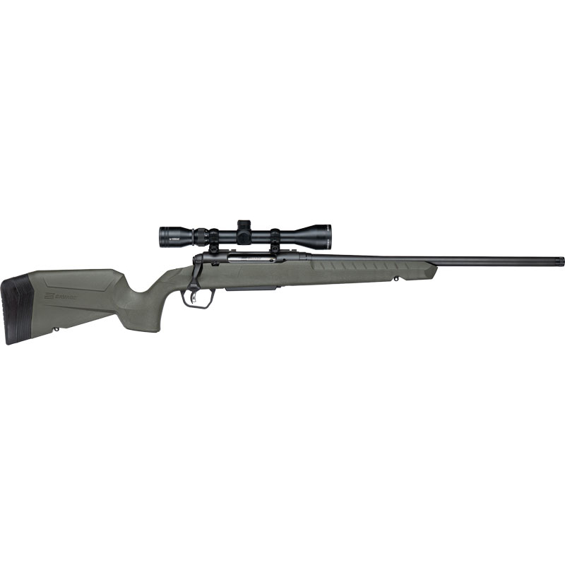 Savage Axis 2 Xp 243 Win 20 Threaded Rifle Green/black