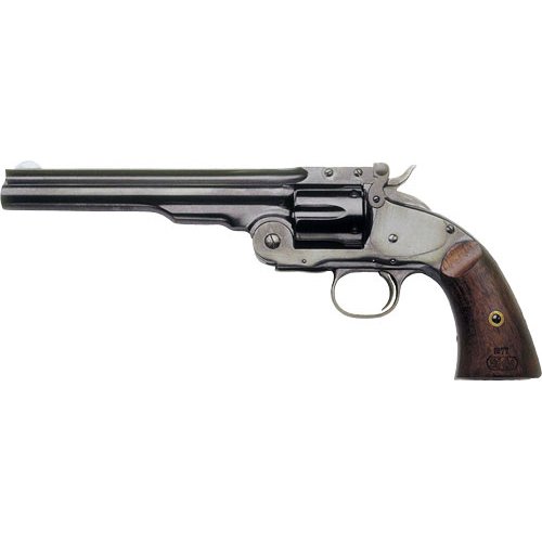 Cimarron NO.3 Schofield 44-40 6 Round Blued Walnut