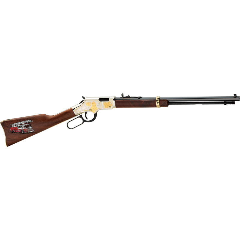 Henry Golden Boy Firefighter Tribute .22 Lr 16+1 Lever Action Rifle