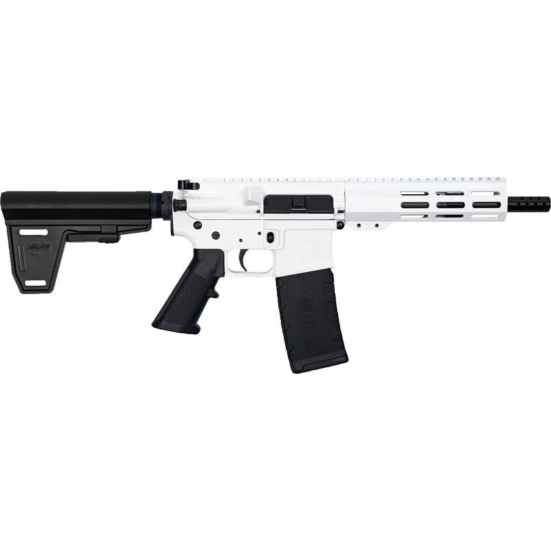 Glfa AR15 Pistol 223 Wylde 30+1 White