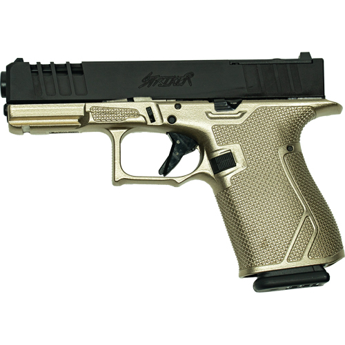 Great Lakes Firearms Glfa 19 Striker 9MM 15+1 Black Slide Platinum Frame - Image 2