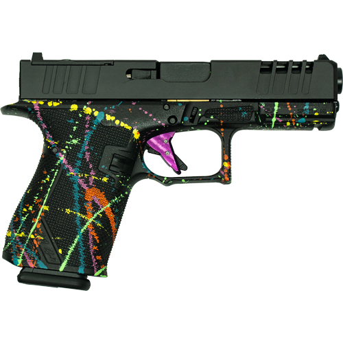 Great Lakes Firearms Glfa 19 Striker 9MM 15+1 Splatter Black
