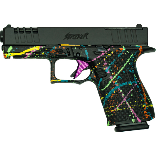 Great Lakes Firearms Glfa 19 Striker 9MM 15+1 Splatter Black - Image 2