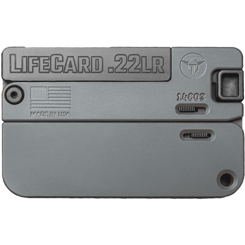 Tbr Lifecard Alum 22LR Gray