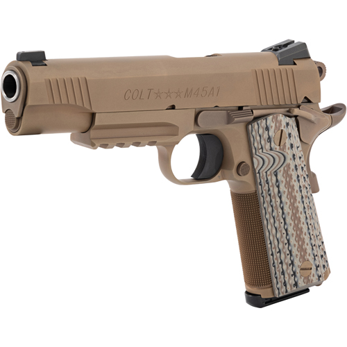 Colt 1911 Custom Cqb 45 Acp 8+1 Black Dlc