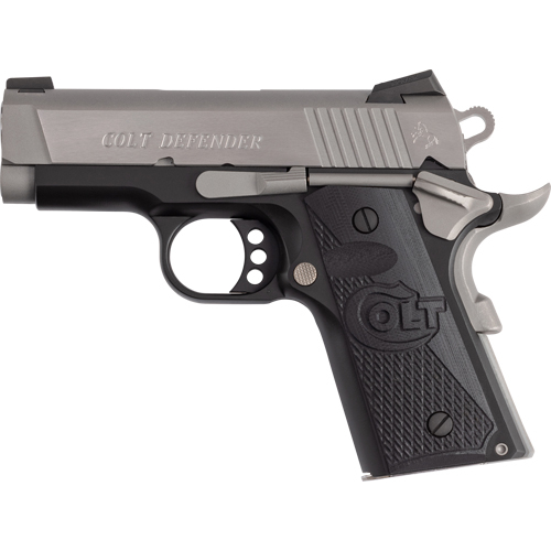 Colt Defender 45ACP 3 7+1 Semi-automatic Pistol