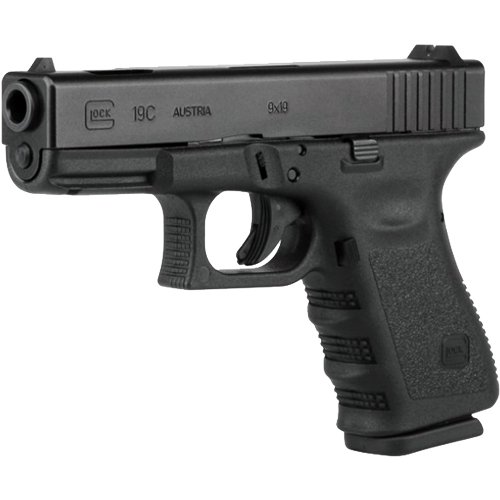 Glk 19C G3 9MM 15RD Fs Prtd Tl
