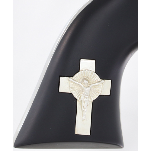Cimarron Holy Smoker 357MAG 6-SHOT Nickel Finish