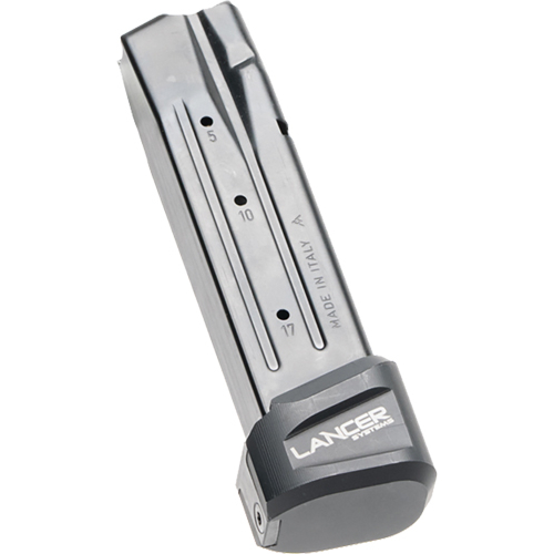 Lancer Extended Basepad Plus 5RDS Black for Sig P320