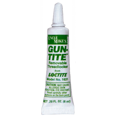 Uncle Mikes Gun-tite Removable Threadlocker 6ML Tube