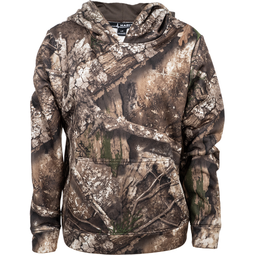 Habit Youth Summit Park Performance Hoodie Realtree Apx Large