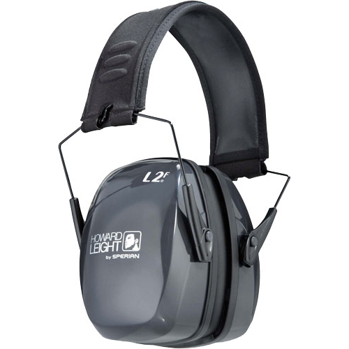 Howard Leight L2F Folding Ear Muff NRR27 - Gray/black