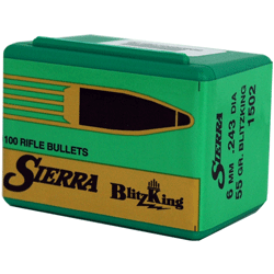 Sierra Bullets 6MM .243 55GR Blitzking 100CT
