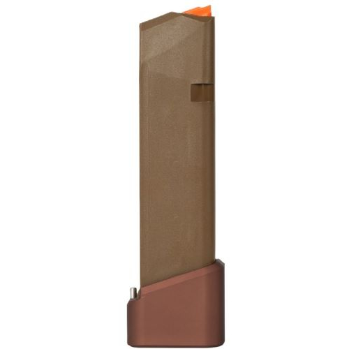 Taran Tactical G17 Complete Fde Mag +5/6 Flat Coyote Bronze Base Pad