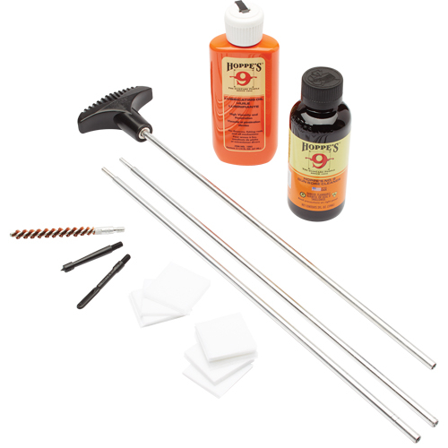 Hoppes Clamshell Cleaning Kit for .22 Caliber Rifles