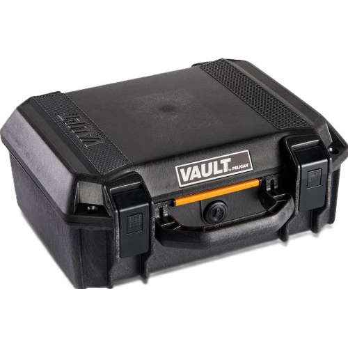 Pelican Vault Pistol Case for 2 Glock Pistols and Mags Black