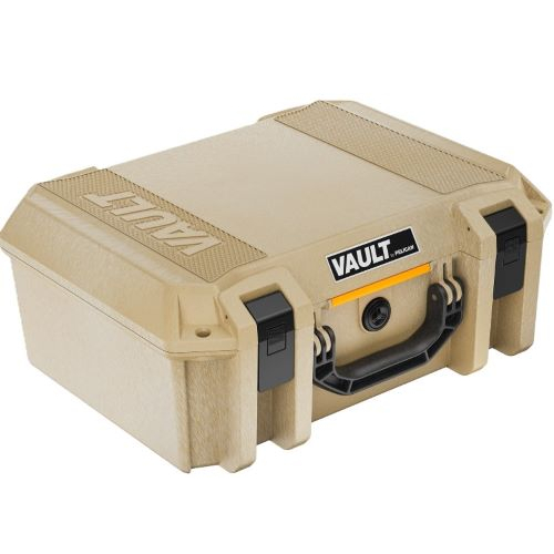 Pelican Vault V300 Pistol Case Tan