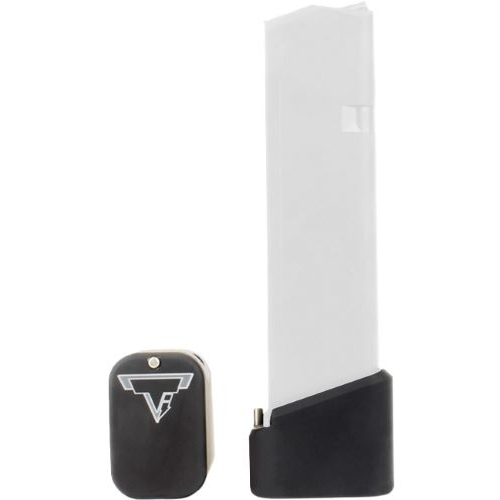Taran Tactical Firepower Base Pad Kit for Glock 45 +4 Flat Black