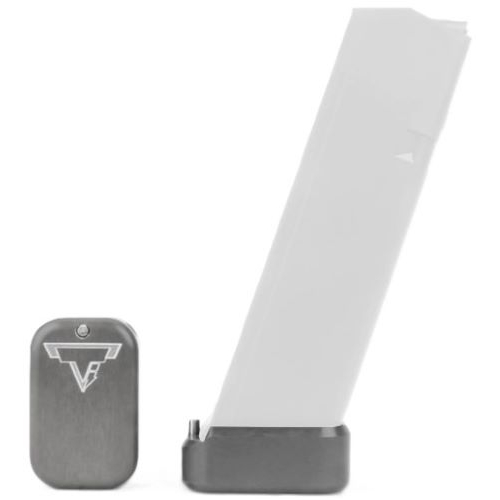 Taran Ti Firepower Base Pad Kit for Glock 19 +2/3 Tit Gray