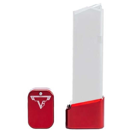 Taran Ti Firepower Base Pad Kit for Glock 19 +4/5 Red