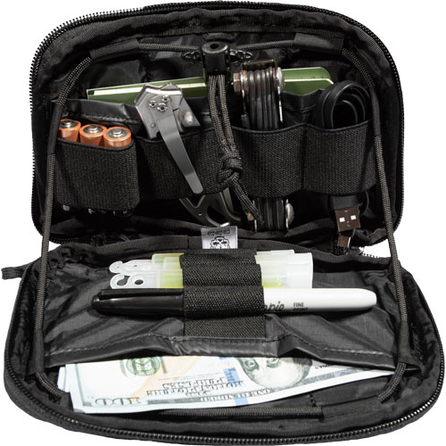 Grey Ghost Gear Admin Pouch Enhanced Thin Laminate Black - Image 3
