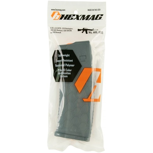 Hexmag Series 2 AR-15 5.56 Nato 10RD Gray Polymer Magazine - Image 2