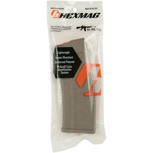 Hexmag Magazine AR-15 5.56X45 15RD Flat Dark Earth Polymer - Image 3