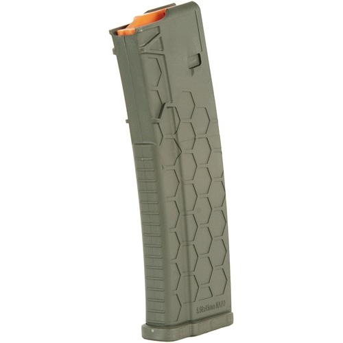 Hexmag Magazine AR-15 5.56X45 15RD Od Green Polymer Series 2 - Image 2